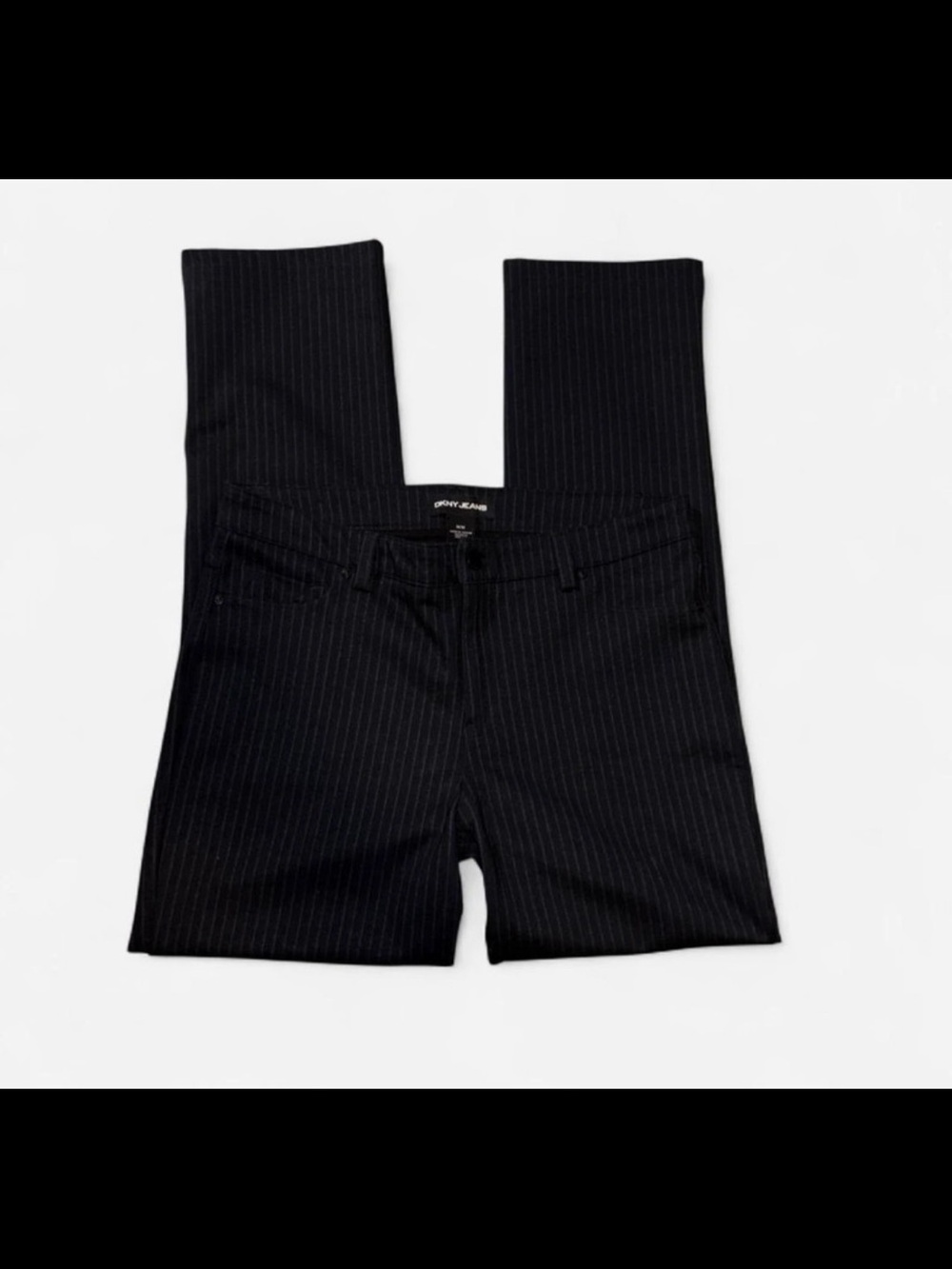DKNY Black Pinstripe Kids Jeans